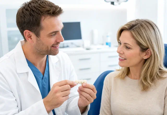 Dental bridge consultation