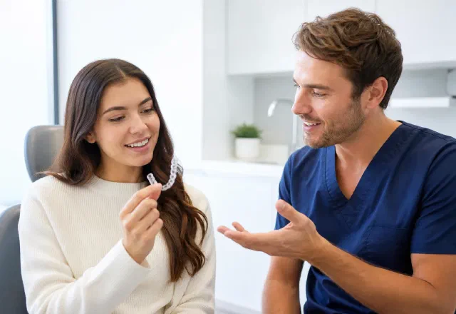 Clear aligner consultation