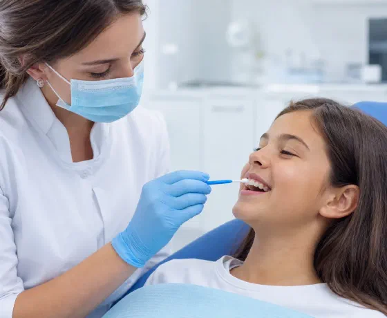 Preventive fluoride care at a dental visit