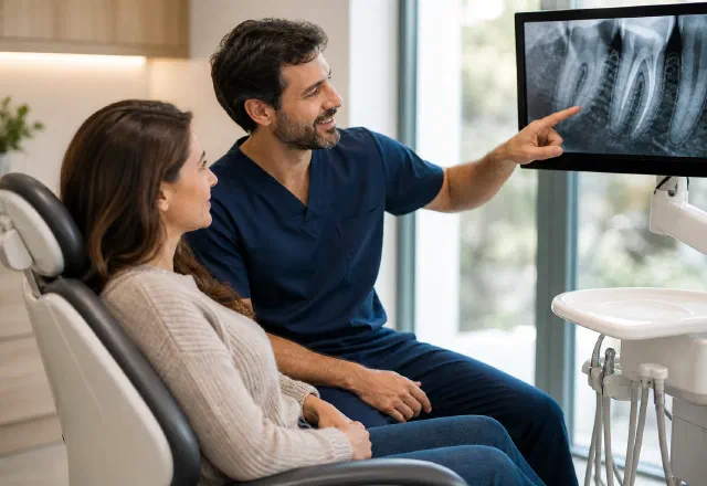 Root canal treatment consultation