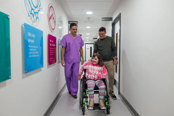 dental patient on wheel chair